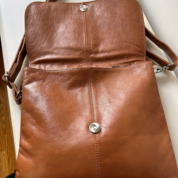 TAN LATICO LEATHER CROSSBODY BAG - JAMIE 7991 - NIVER USED - WITH TAG - Picture 3 of 7
